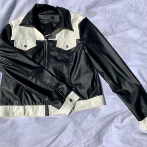 Nasty Gal Vegan Leather Jacket